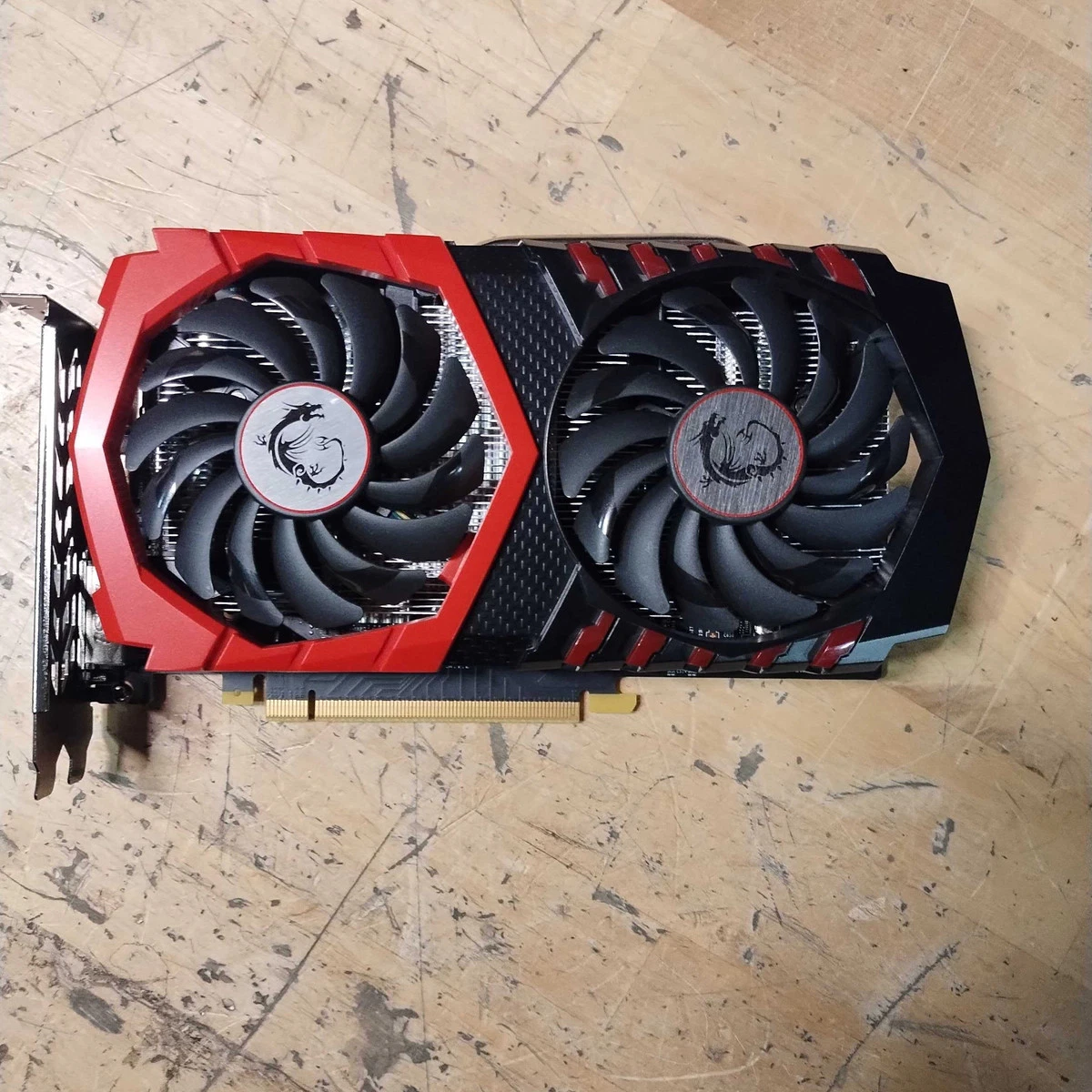 MSI NVIDIA GeForce GTX 1050 Ti 4 GB Memory Computer Graphics Cards