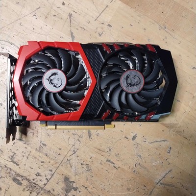 MSI NVIDIA GEFORCE GTX 1050 TI 4GB GDDR5 GRAPHICS VIDEO CARD WORKS GREAT
