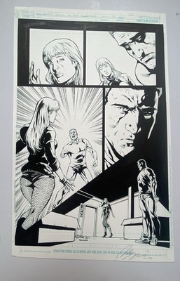 Justice League Rise Of Arsenal 1 Pg 28 Original Art By Marlo Alquiza / Borges