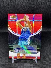 2005 Topps Finest Red Refractor /199 Linas Kleiza #132 Auto 0s3