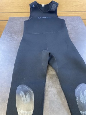 Neo Sport Men's 5mm Black Sleeveless Long Pant Wetsuit Size XL