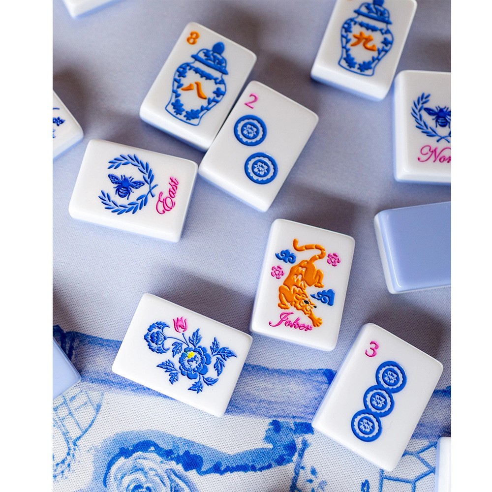 【grancy】Volume LayeredDesign MA-1 NEW! Vibrant Layered Mahjong Tiles – Full American Set 160Tiles