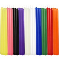 30-Pack 10-Color Taper 30Pack-10 color taper candle, 10"30pcs-10 colors