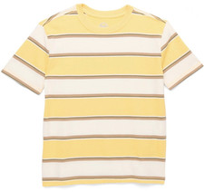 Wonder Nation Boys Short Sleeve Striped Tagfree Crew Neck Tee NWT XS 4-5