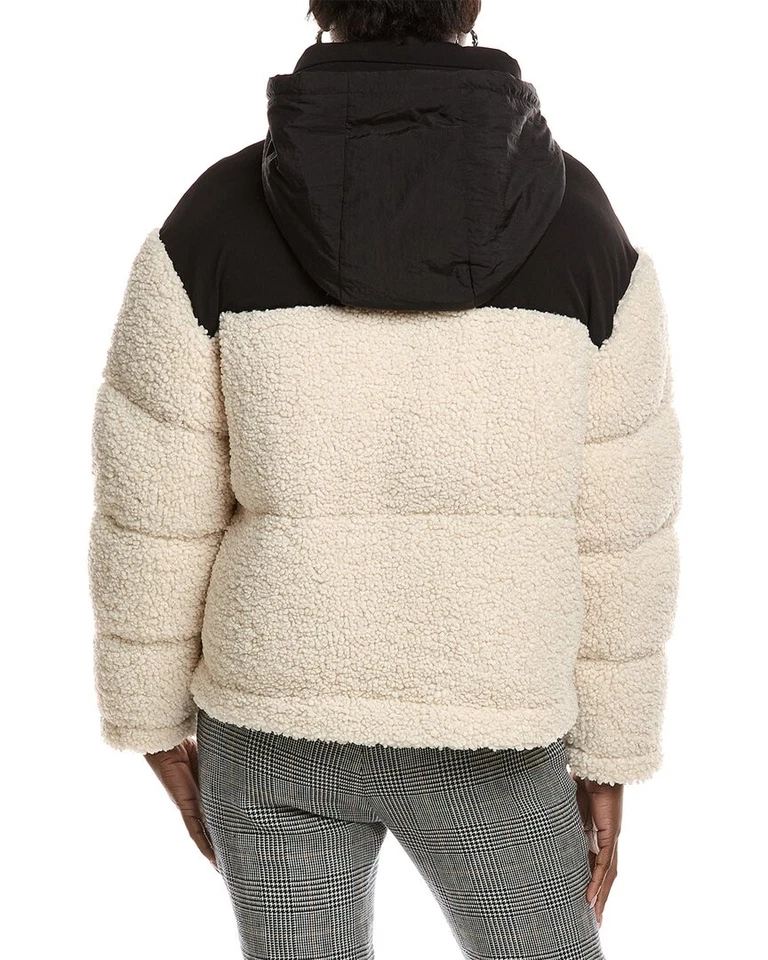 Женское флисовое пуховое пальто Maje Teddy - Изображение 2 из 3