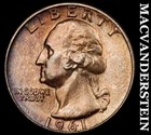 1961 Washington Quarter- Silver Choice Gem Brilliant Uncirculated Luster #i3730