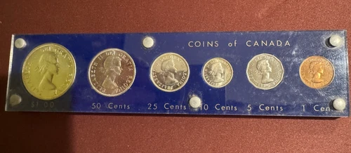 1957 "Coins of Canada" Silver Proof Like Uncirculated Coin Set