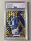 2025 Panini Mosaic - Rookie Variations Jaxson Dart #288 Reactive Yellow PSA 10