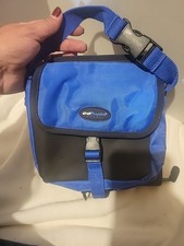 Vintage CD Projects Sport Case Przenośny odtwarzacz CD Tornister Case lata 90. niebieski czarny 