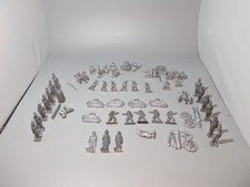 Vintage Cast Metal Toy Soldiers Army Men Figures Lot 3 