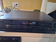 Sony CDP-C545 5 Disc CD Changer Player with Remote speaker wires
