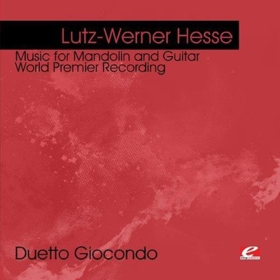 Duetto Giocondo - Hesse: Music for Mandolin and Guitar [New CD] Alliance MOD
