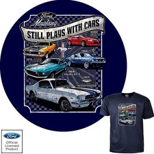 Ford Mustang T-Shirt Vintage Off. licensed Design Modelle 60s 70s USA *0213