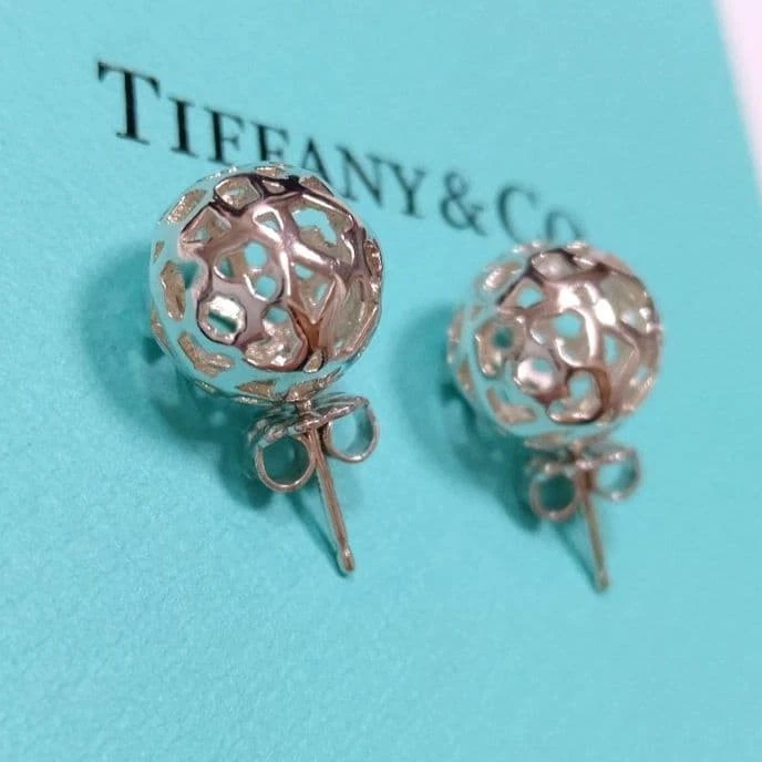 Tiffany Co Marrakesch Ohrstecker Sterling Silber 925 gebraucht echt