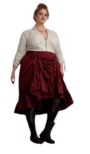 NEW Torrid 4 4X Steampunk Saloon Dress Cosplay Renaissance Victorian Plus Sz 26