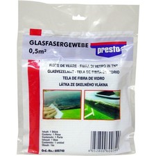 Toile - Fibres de verre - Structure moyenne - Pour réparation - Carrosserie - 0,