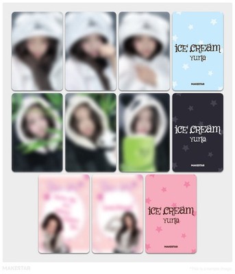 SHIN YUNA ITZY ICE CREAM DEBUT SOLO FANSIGN LUCKY DRAW MAKESTAR