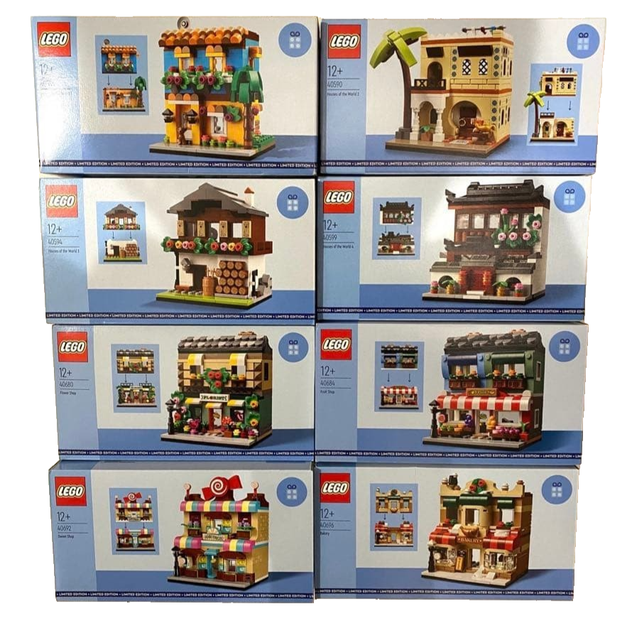 なりた LEGO 40583 40590 40594 40599 Houses of World 40680 40684 40692