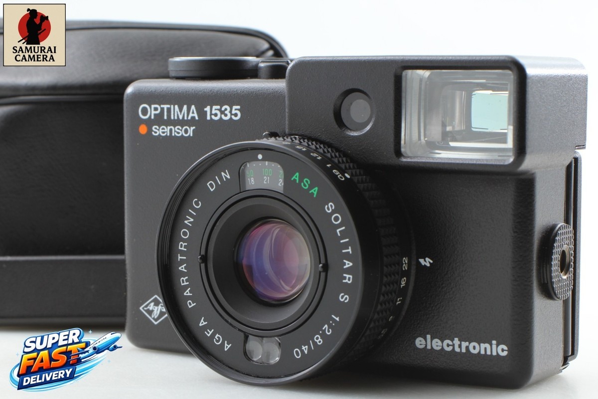 Almost MINT] Agfa Optima 1535 Sensor Rangefinder 35mm Film Camera