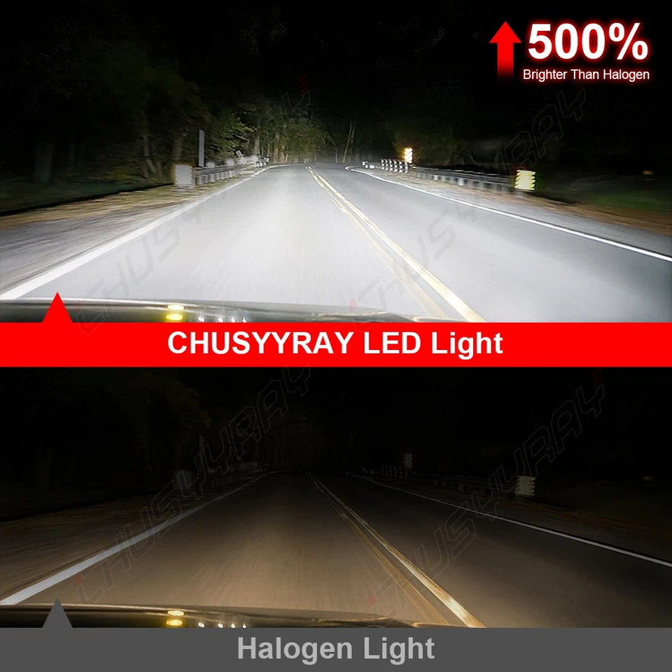 2X lâmpadas de faróis de LED H7 6000K para Honda Interceptor 800 2002-2009 VFR800 - Imagem 4 de 4