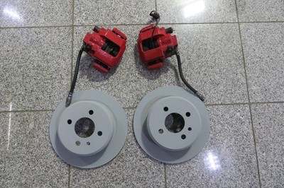 BMW E30 320i Rear Brake System Brake Discs, Calipers Brake Pads