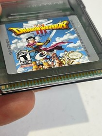 Dragon Warrior III 3 Nintendo Game Boy Color Authentic Saves RPG NES Classic!