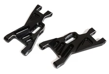 Black Billet Machined Front Lower Suspension Arms for Traxxas 1/10 Bandit 2531X
