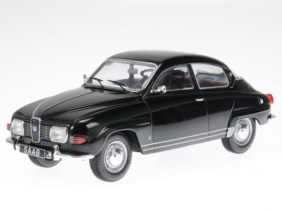 Saab 96 1970 black diecast modelcar 124051 Whitebox 1:24