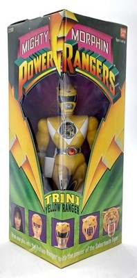 1993 Bandai Mighty Morphin Power Rangers Figur: Yellow Ranger Trini / MisB, Ovp