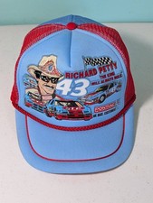 Richard Petty Hat Trucker Snapback Cap STP Pontiac NASCAR Racing VTG Kandi Tops