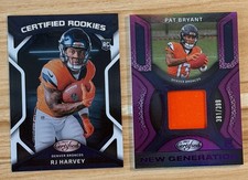2025 Certified Rookies RJ Harvey + Pat Bryant New Generation Purple Patch /399