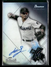 2021 Bowman Sterling Prospect Autographs #BSPA-JS Jose Salas Auto Miami Marlins
