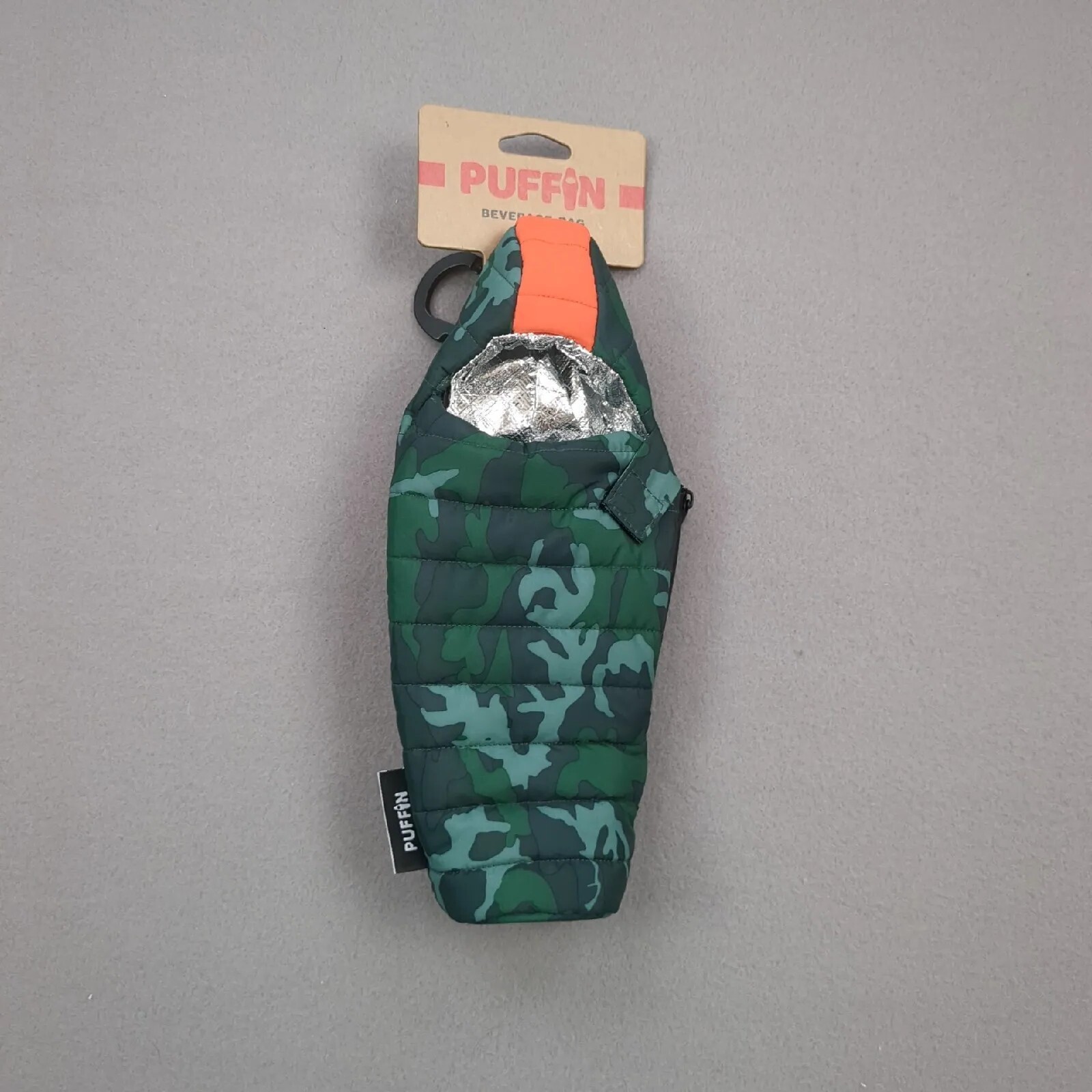 Puffin Beverage Sleeping Bag Koozie Insulated Drink Holder NEW eBay