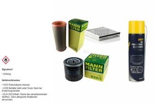 MANN FILTER Paket MANNOL Klimareiniger für Renault Espace II J/S63_ 2.1 TD