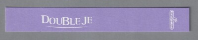 Carte publicitaire  - advertising card - Double Je de Eau Jeune