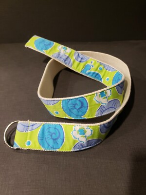 Lilly Pulitzer D-ring Belt Arta Belt | Gold Metallic | Lilly Pulitzer main image 4