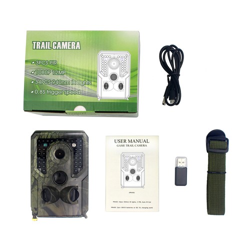 Trail Hunting Camera Outdoor 12MP 1080P Game Wildlife Cam with Night Vision - Picture 8 of 8