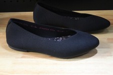 Skechers Washable Knit Slip-Ons-Cleo Claw-Black-7.5M-A376041-NEW