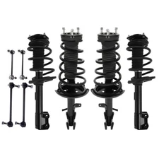 For 2008 2009-2013 Toyota Highlander AWD Front Rear Struts & Spring Sway Bar Kit