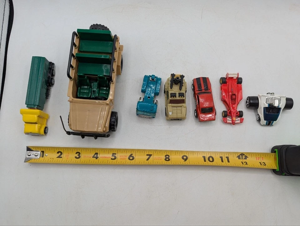 LOT 7 VTG Cars Truck Jeep Hot Wheels Transformers Pez Kids Gift Trucks LV23 - Image 2 of 4