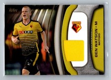 2015-16 Topps Premier Gold Football Fibers Relics #FF-SW Ben Watson Rookie Card. rookie card picture