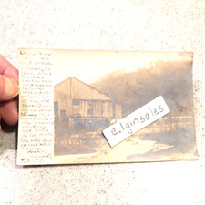Barn in Southwestern Wisconsin Real Photo Postcard Cancelled in 1907