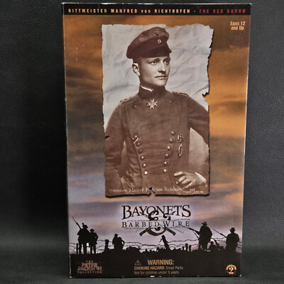 Sideshow Bayonets & Barbed Wire Red Baron Manfred von Richthofen Figure in Box