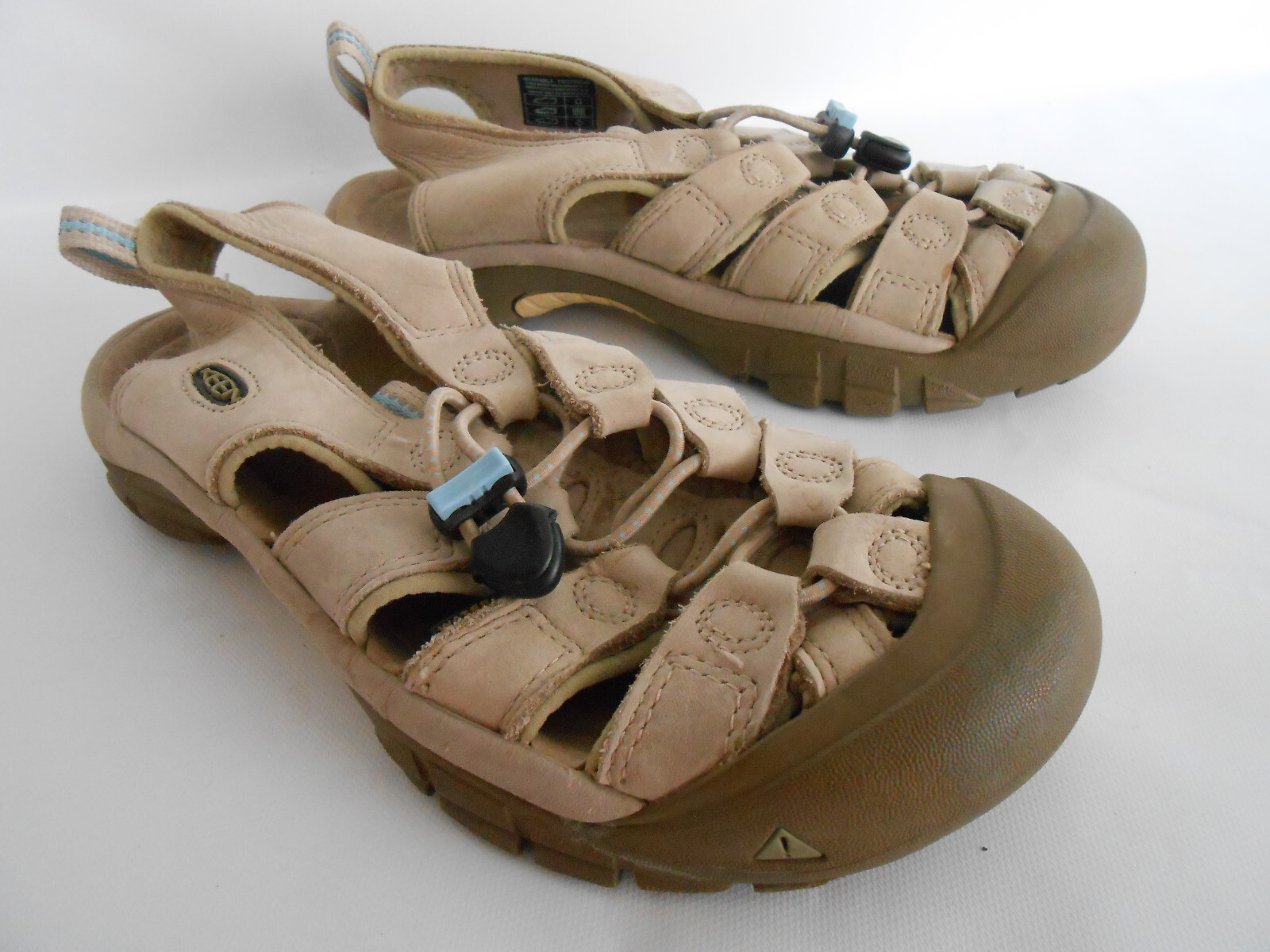 Sandali KEEN donna tg 7 5 Newport impermeabili sportivi escursionismo pelle beige