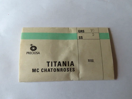 Full pack 1440 Preciosa Flatbacks 5ss Rose AB/foiled.