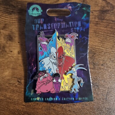 Our Transformation Story Hades LE Disney Limited Ed Hercules Villain Pin