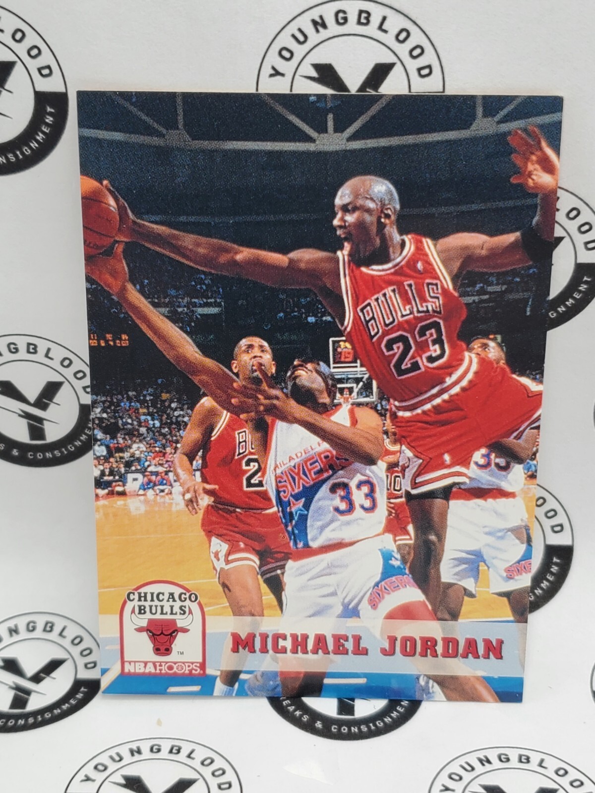 1993-94 Hoops Michael Jordan Chicago Bulls #28