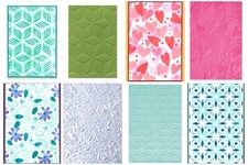 Sizzix 3D EMBOSSING FOLDERS Coordinating LAYERED STENCILS Set- A6 Size- U PICK