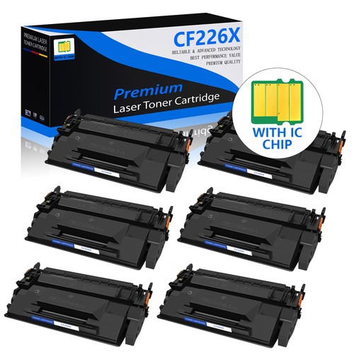 Lot De 2 Toners Compatibles HP 26 (CF226X/26X) - Noir - Neufs - Pour LaserJet Pro