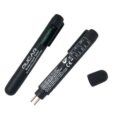 MUCAR Brake Fluid Liquid Oil Tester Pen 5 LED Moisture Liquid Tool Car Tester